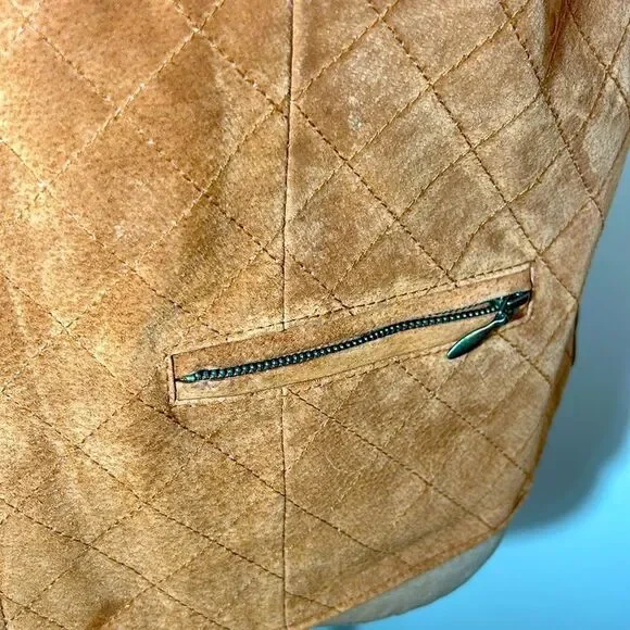 Baxter & Wells leather vest size large - Picture 3 of 10